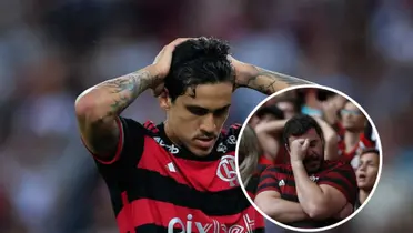 Pedro com a camisa do Flamengo