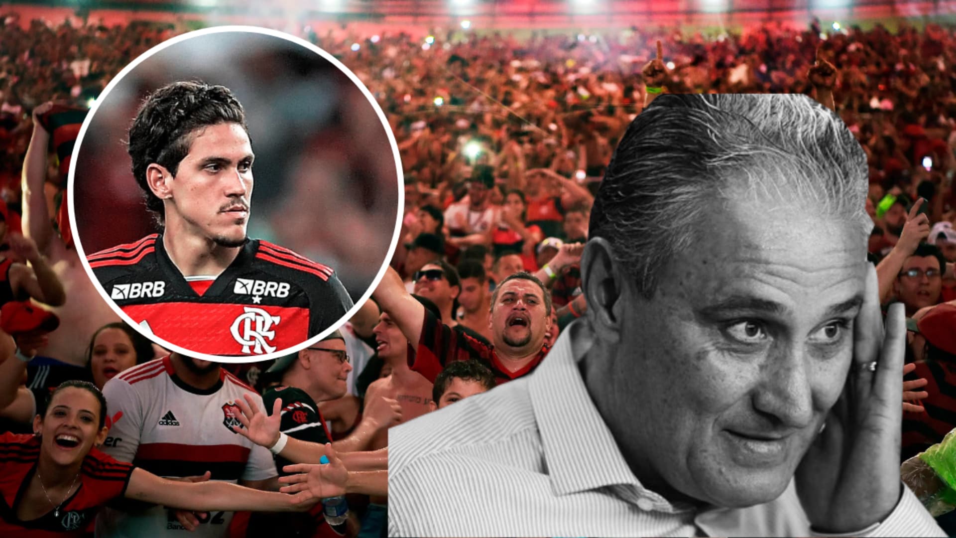 Pedro e Tite no Flamengo