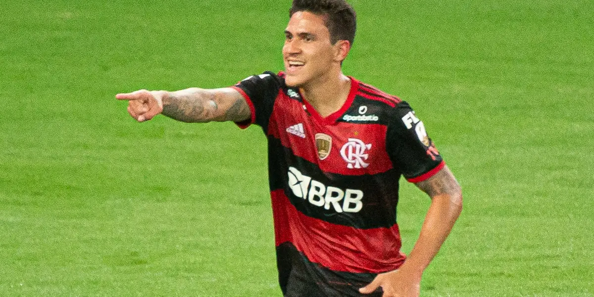 Pedro fez um dos gols mais bonitos da história dos treinamentos