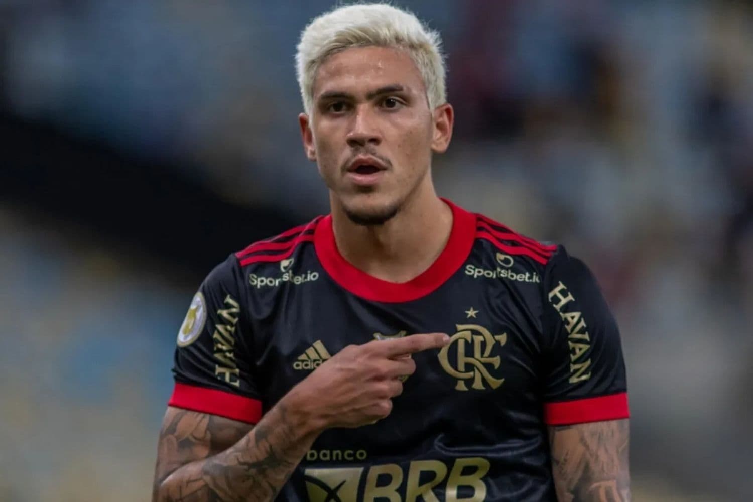Pedro foi o destaque mais uma vez de um Flamengo sem Gabigol na seleção brasileira