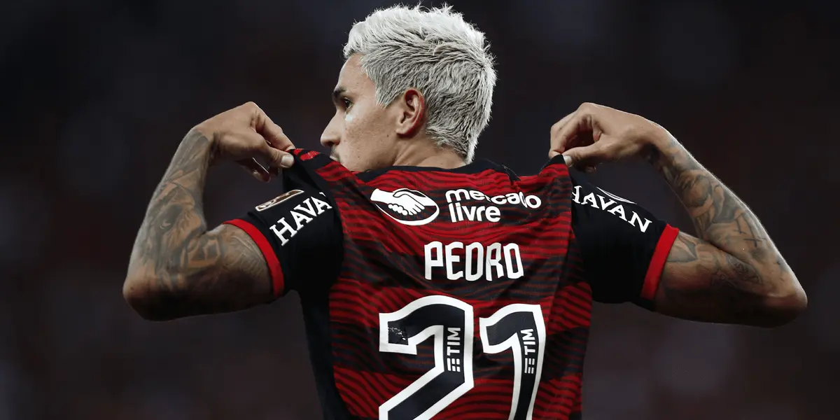 Pedro foi um dos melhores em campo na vitória rubro-negra sobre o Fluminense