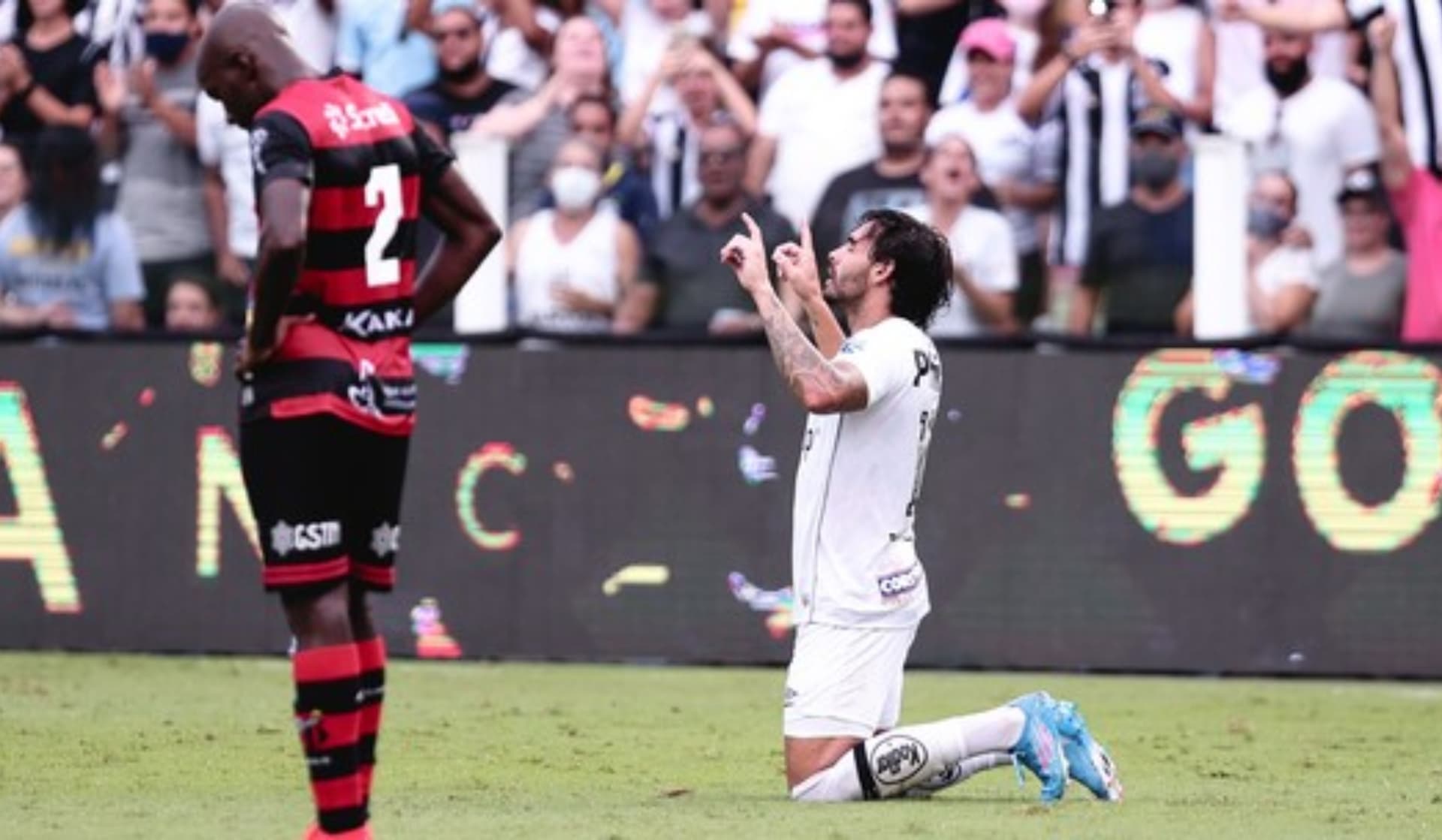 "Peixe" venceu por 2-1 e quebrou jejum de dois jogos sem ganhar