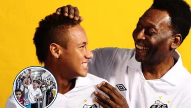 Pelé e Neymar Jr. em destaque