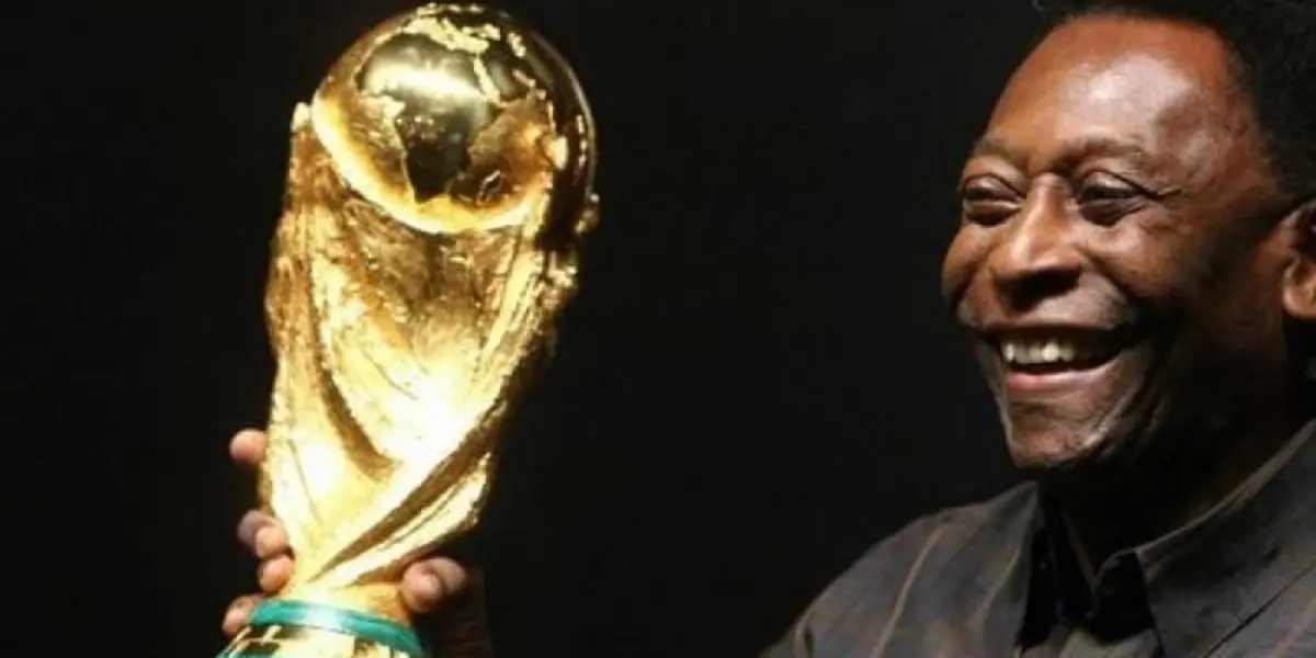 Pelé recebeu mensagem de um velho conhecido, porém o rei ficou muito feliz