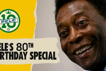 Pelé recebeu mensagem de um velho conhecido, porém o rei ficou muito feliz