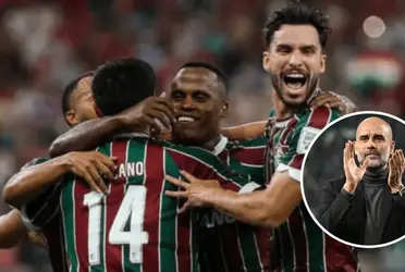 Pep Guardiola mostrou respeito com Jhon Arias e todo o time do Fluminense