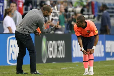 Pep Guardiola se inspirou negativamente em seu ex-comandado, Daniel Alves, e sua atitude pode ter encerrado um relacionamento de anos