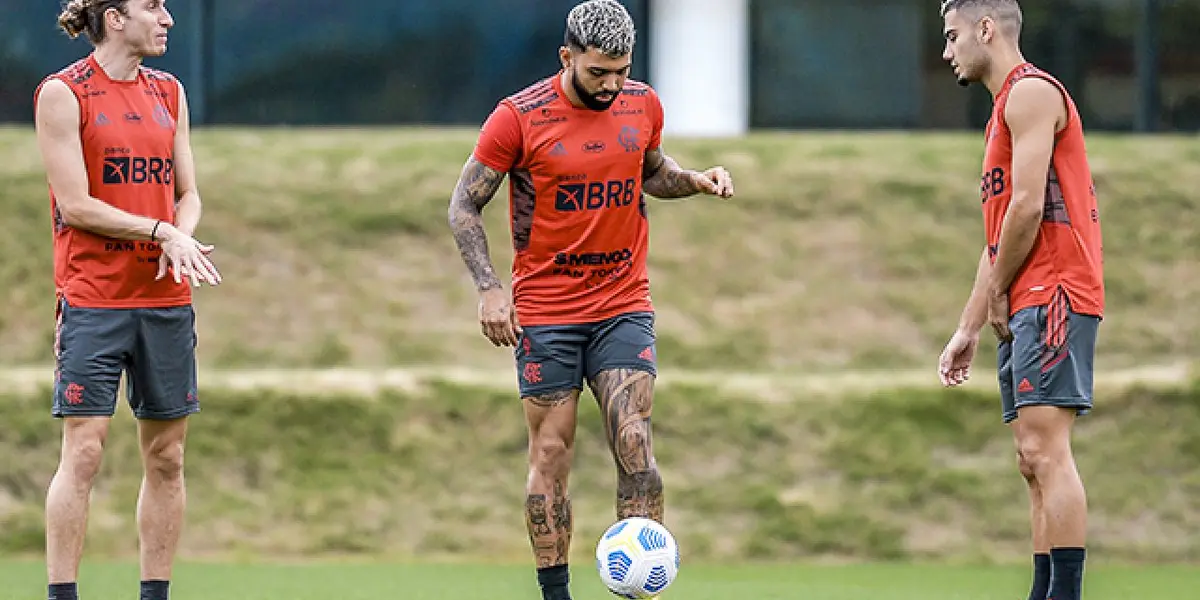 Permanência de Andreas Pereira no Flamengo não é tão fácil e Gabriel Barbosa tem total relação com isso