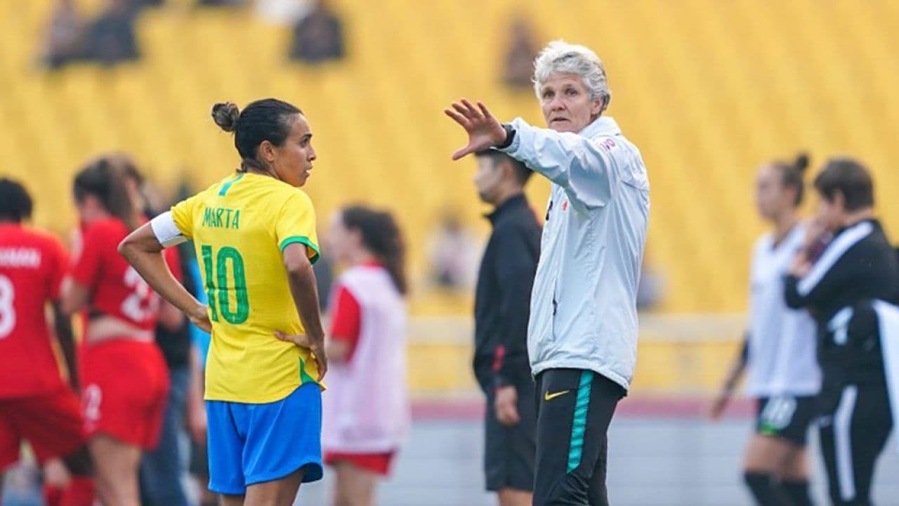 Pia Sundhage não disfarçou desapontamento