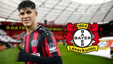 Piero Hincapié com o Bayer Leverkusen.