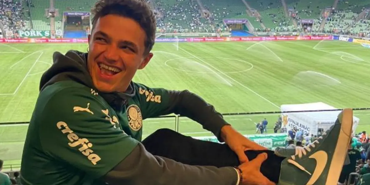 Piloto de fórmula 1 deu uma pausa nos treinamentos para o GP Brasil e assistiu ao jogo do Palmeiras