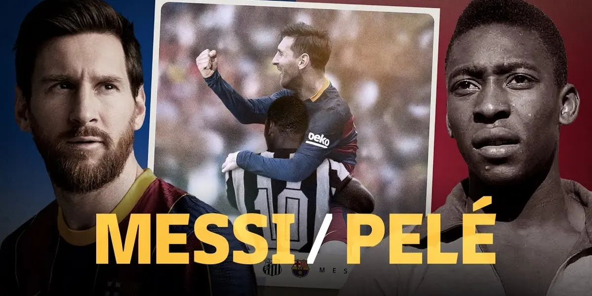 Por meio de sua conta no Instagram, o capitão do FC Barcelona, Leonel Messi, agradeceu as palavras de Pelé