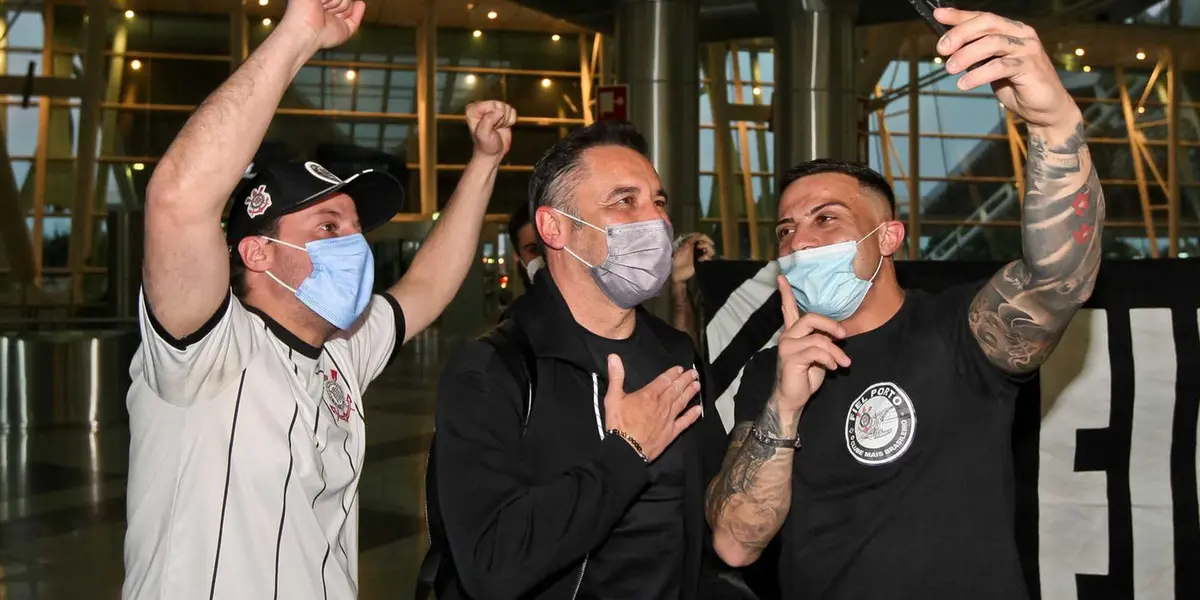 Português desembarcou neste sábado na capital paulista