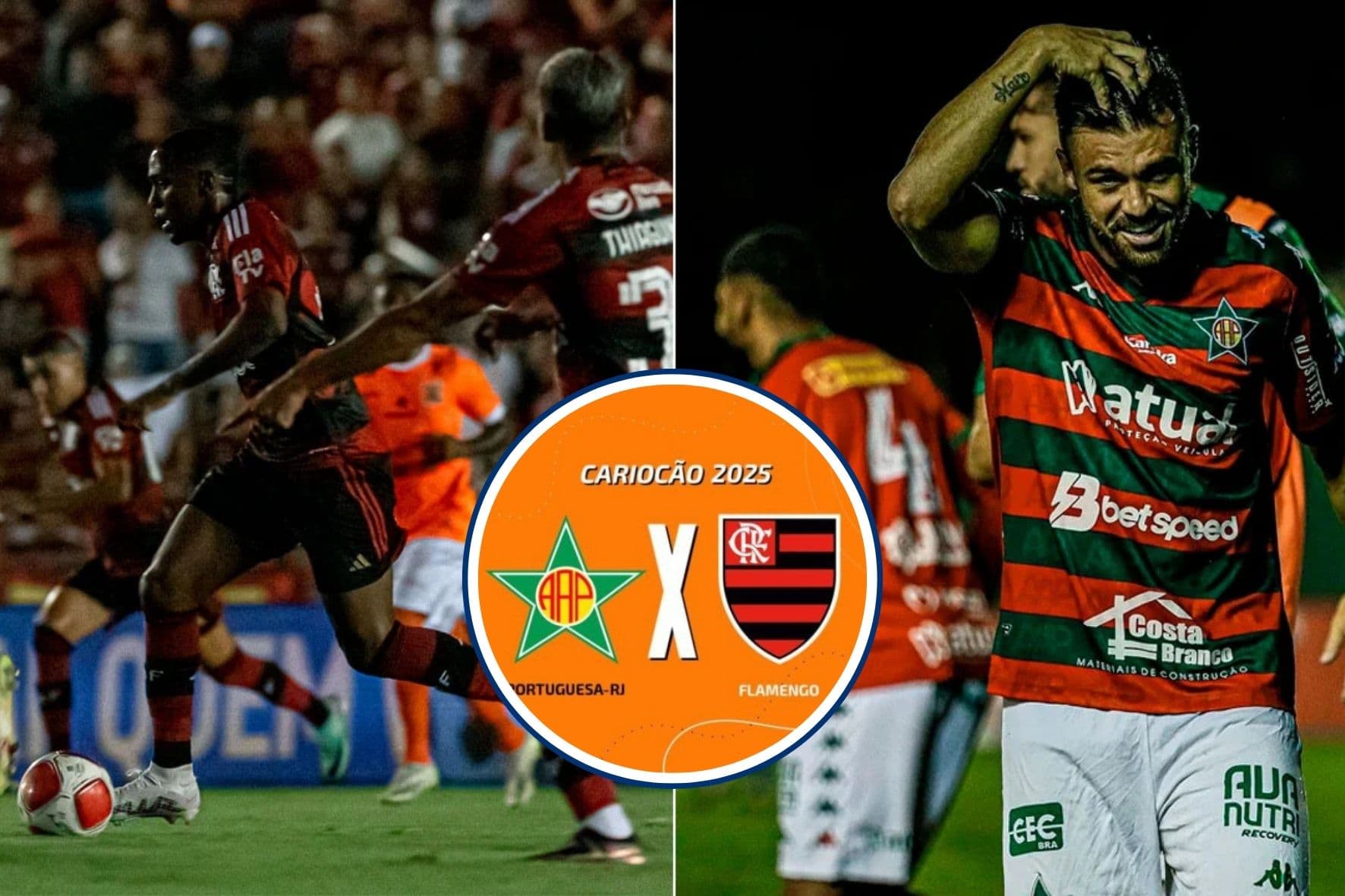 Portuguesa-RJ x Flamengo se enfrentam nessa quinta-feira (05)
