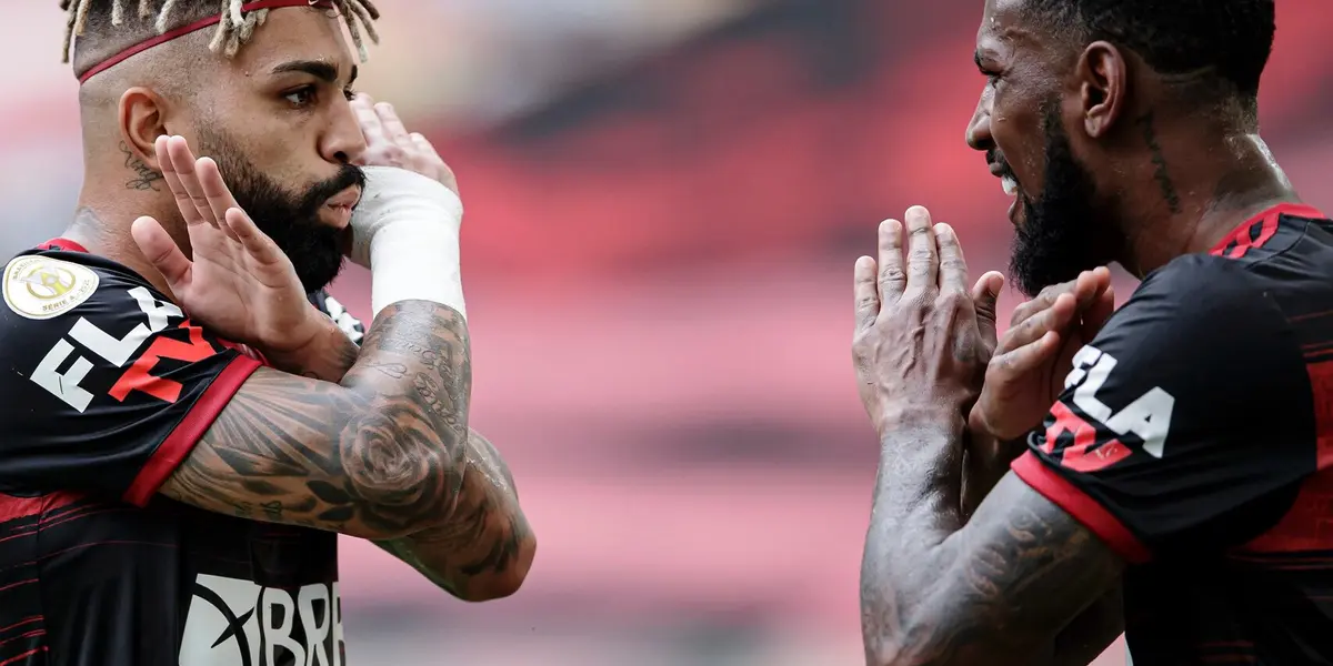 Postagem de clube francês, que tirou Gerson do Flamengo, deixa torcedores do Mengão irritados com futuro de Gabriel Barbosa