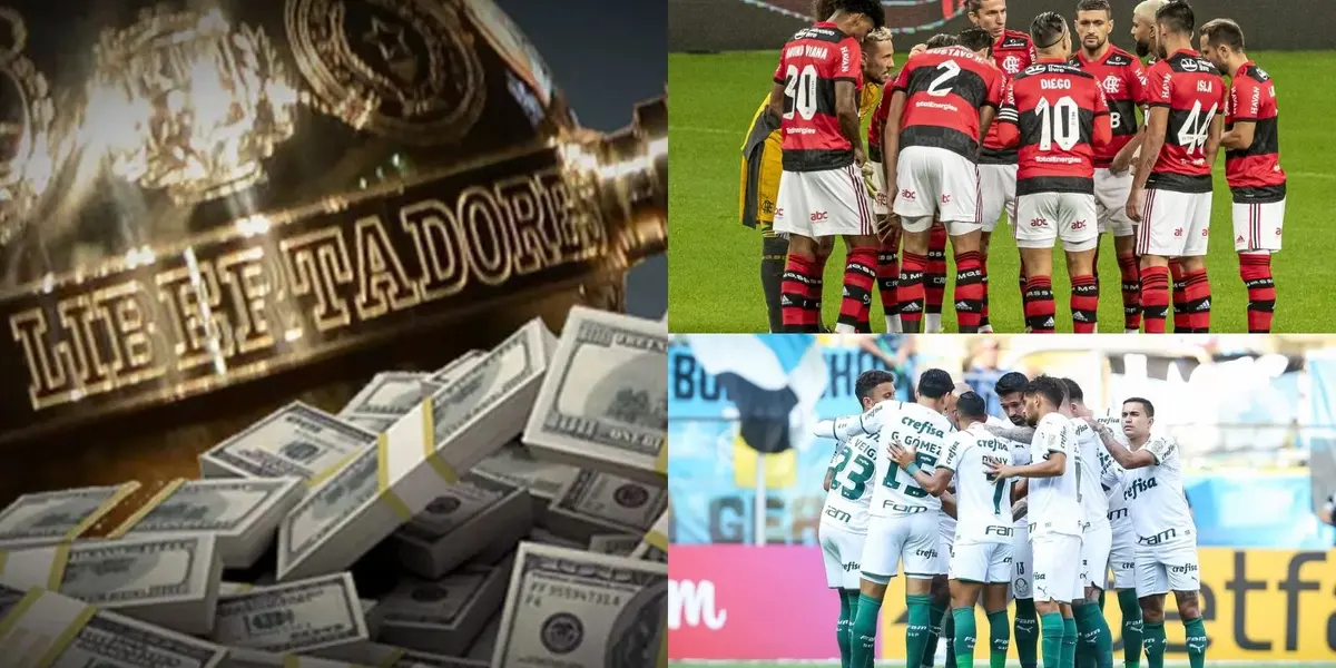 Premiação milionária da Copa Libertadores só não é maior que um jogador no futebol brasileiro