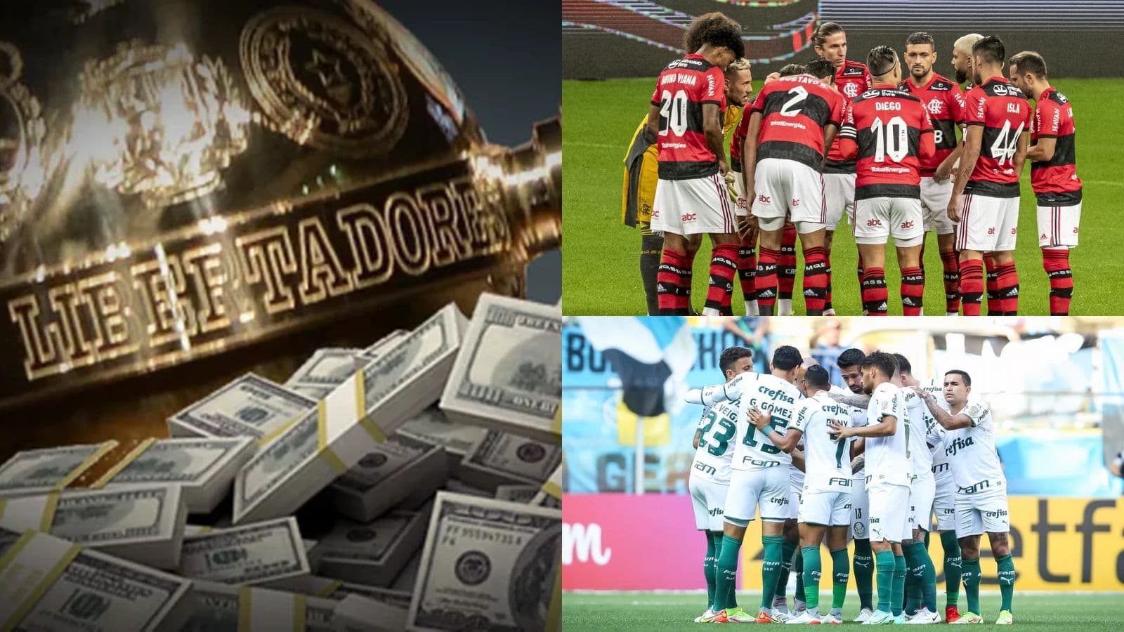 Premiação milionária da Copa Libertadores só não é maior que um jogador no futebol brasileiro