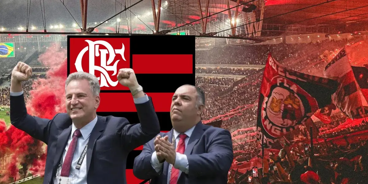 Presidente do Flamengo apontou para estrelas do Brasileirão