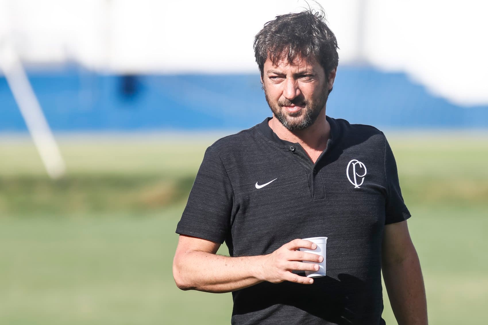 Presidente do Timão falou da possibilidade de contar com o volante na temporada que vem