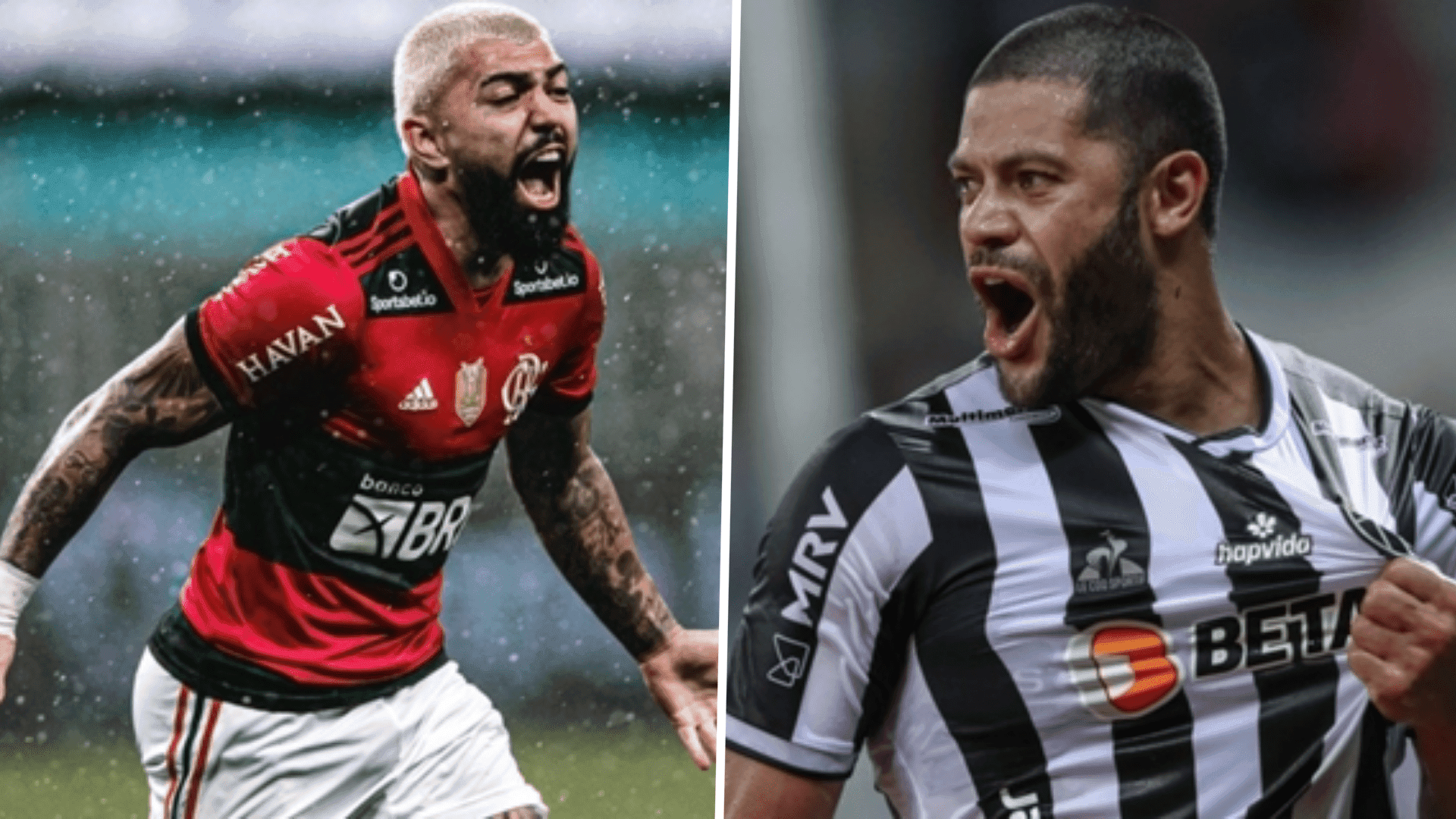 Principais nomes de Flamengo e Atlético Mineiro se enfrentarão no domingo