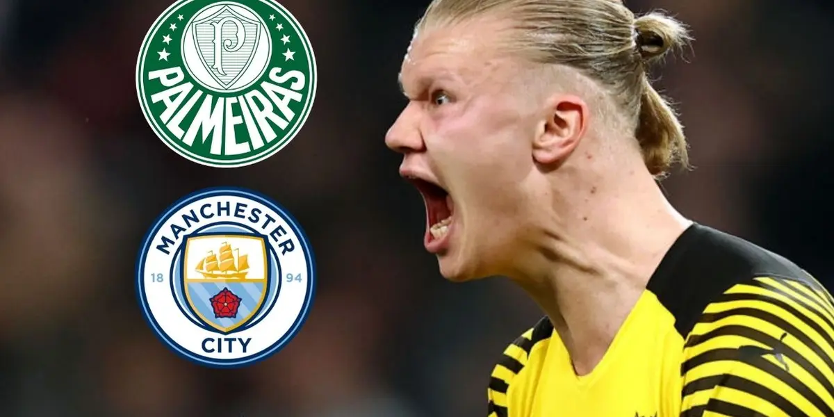 Publicação do 'The Athletic' mostra que City pagará multa de Haaland; transferência 'anima' o Palmeiras, entenda