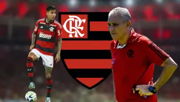 Enquanto Pulgar está de volta, o desfalque de última hora para Tite no Flamengo