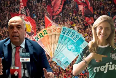 Querendo se reforçar, o Flamengo está de olho em atletas do Palmeiras que tem multas milionárias