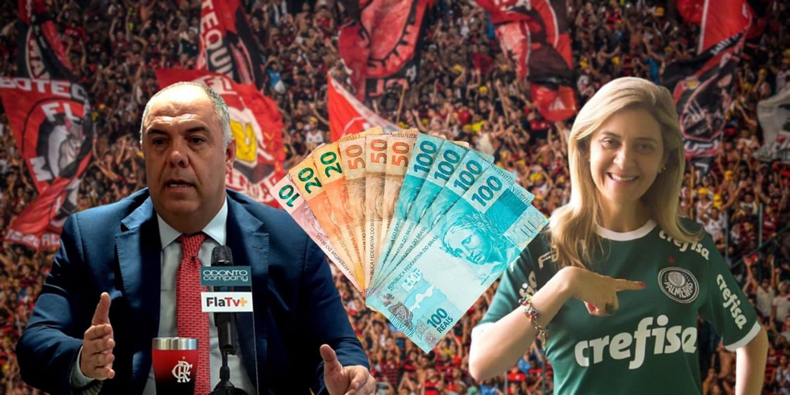 Querendo se reforçar, o Flamengo está de olho em atletas do Palmeiras que tem multas milionárias