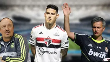 Rafa Benítez criticou James Rodríguez