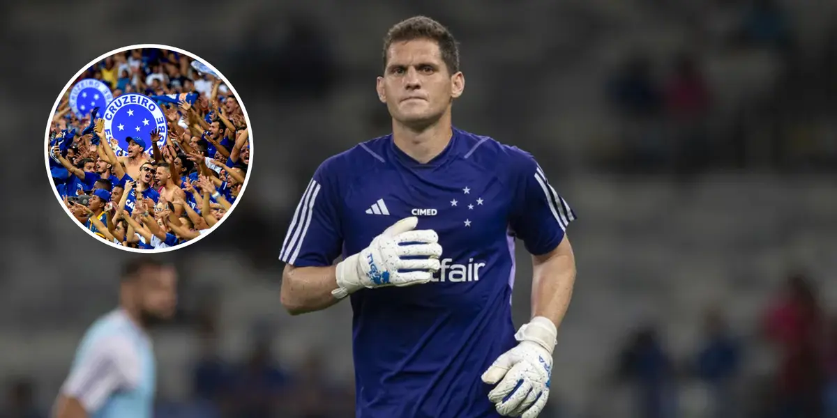 Rafael Cabral pelo Cruzeiro no Mineirão