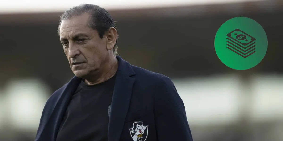 Ramón Diaz em partida do Vasco