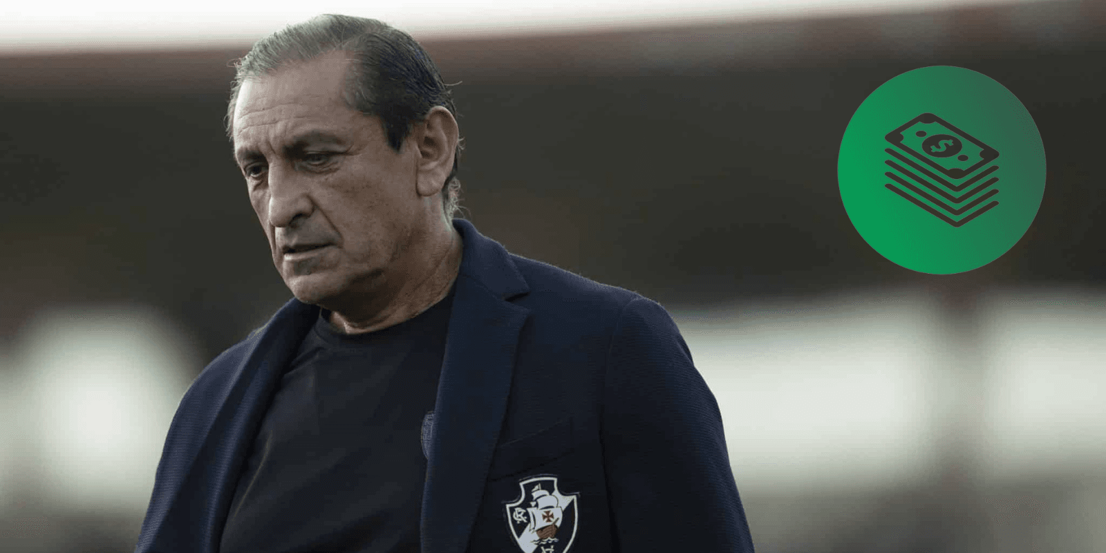 Ramón Diaz em partida do Vasco