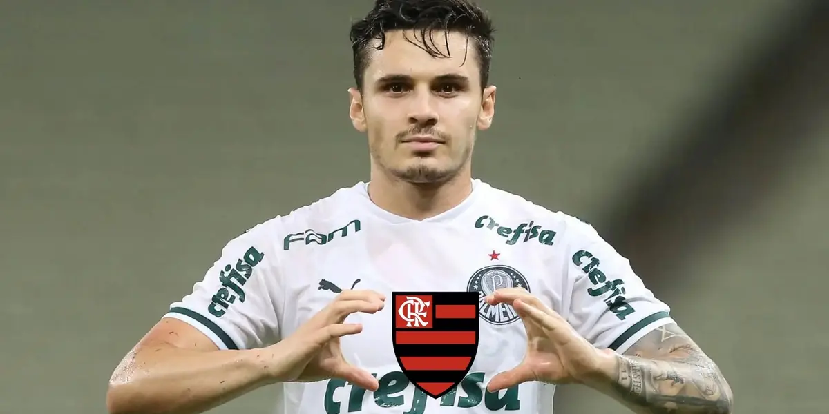 Raphael Veiga é o grande craque do Palmeiras e fez provocação ao Flamengo para o duelo mais esperado da temporada