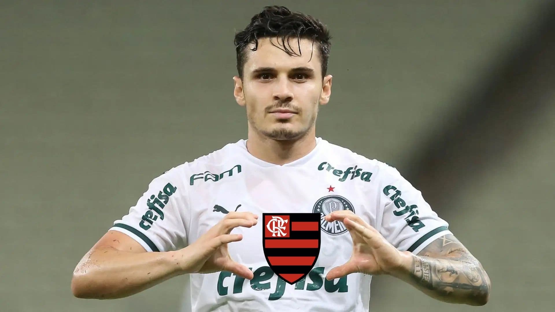 Raphael Veiga é o grande craque do Palmeiras e fez provocação ao Flamengo para o duelo mais esperado da temporada