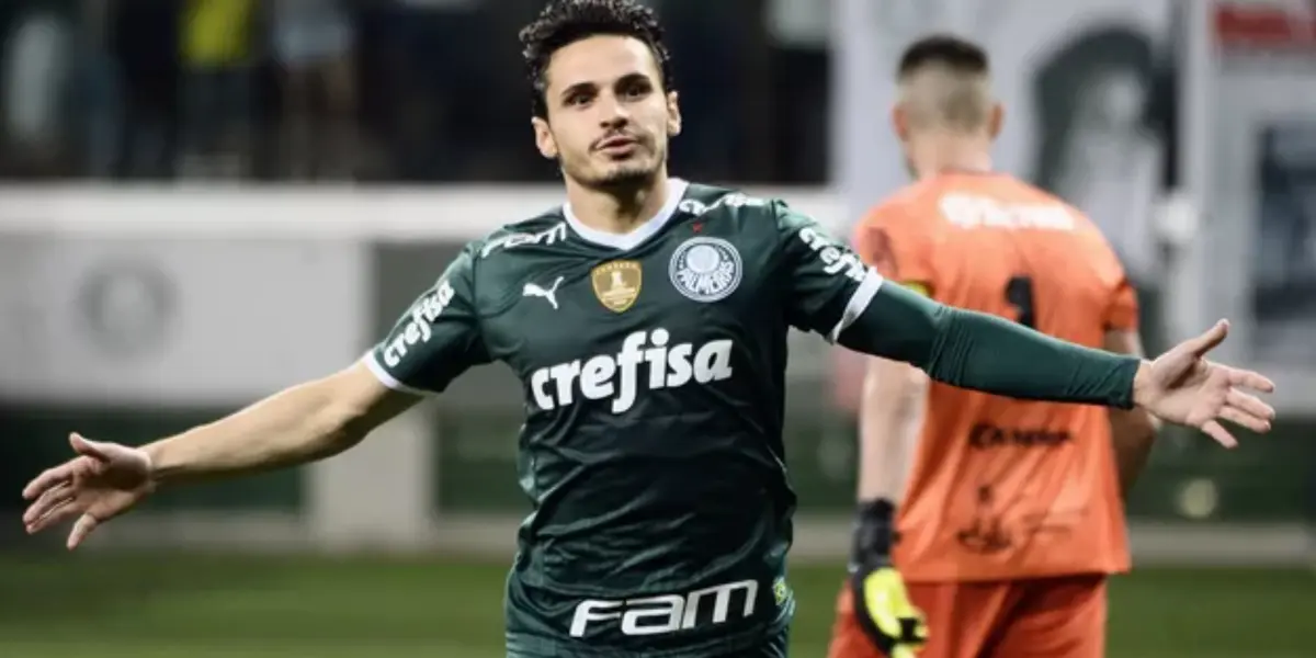 Raphael Veiga e Rony fizeram os gols do Verdão