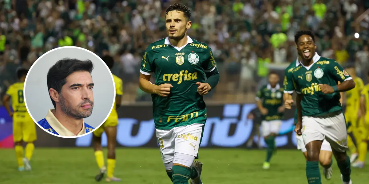 Raphael Veiga é titular do Palmeiras