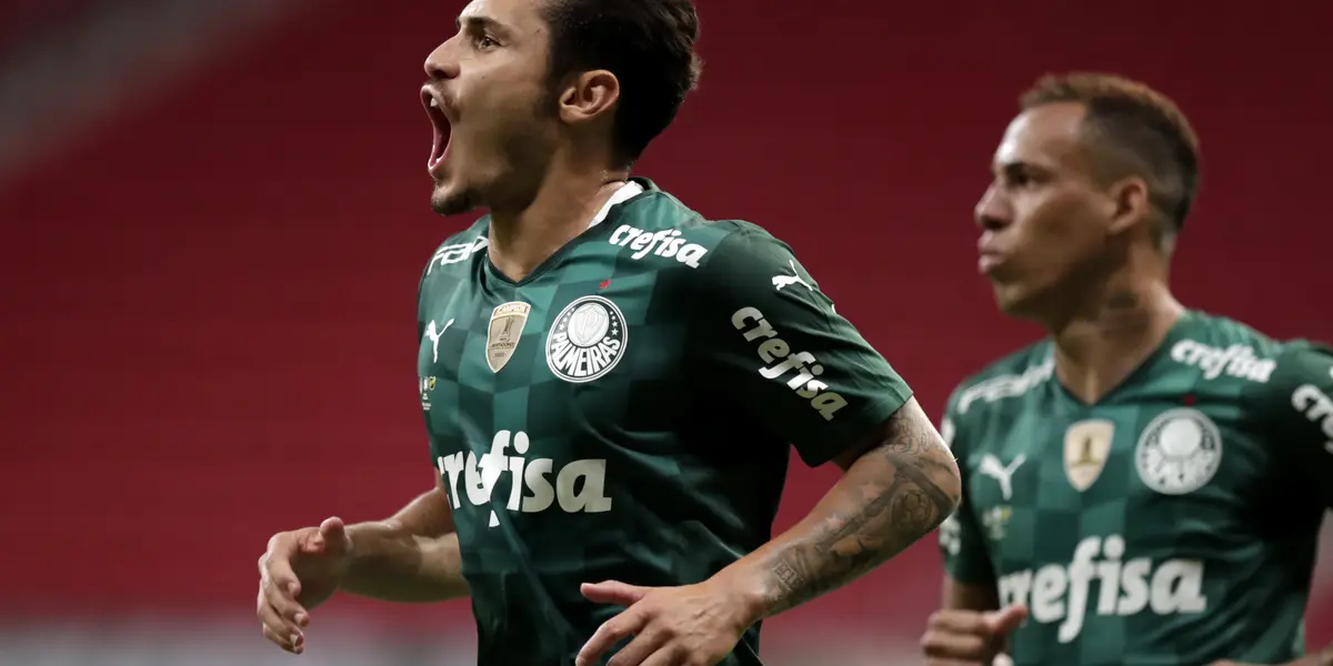 Raphael Veiga é um dos principais jogadores do Palmeiras