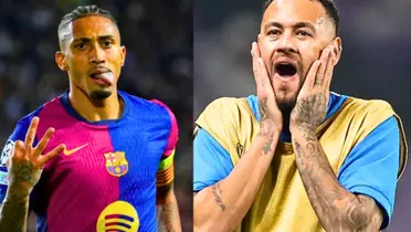 Raphinha e Neymar vivem fases diferentes