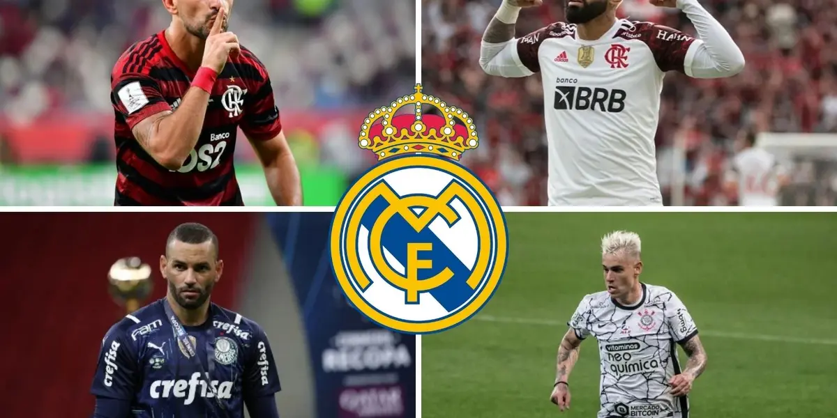 Real Madrid tem alvos brasileiros para a próxima temporada e reserva do Corinthians surpreende o mercado da bola
