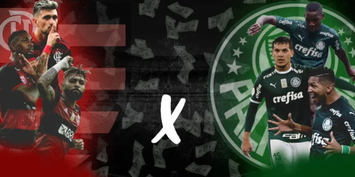 Recentemente, um atleta do Verdão disse que queria ver o flamenguista jogando no clube