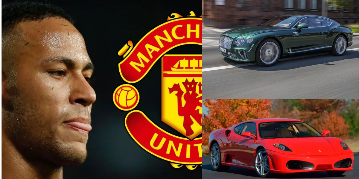 Revelam o carro de luxo que teria Neymar no Manchester United: é impressionante