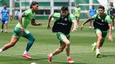 Reforço do Palmeiras já treina com os seus companheiros