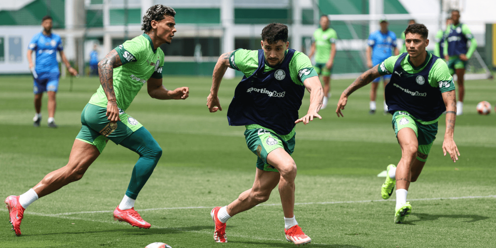 Reforço do Palmeiras já treina com os seus companheiros