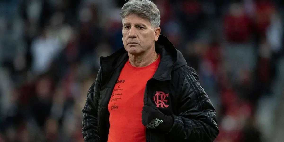 Renato Gaúcho se vê ainda mais acuado após gesto de torcedor paar ex-técnico do Flamengo