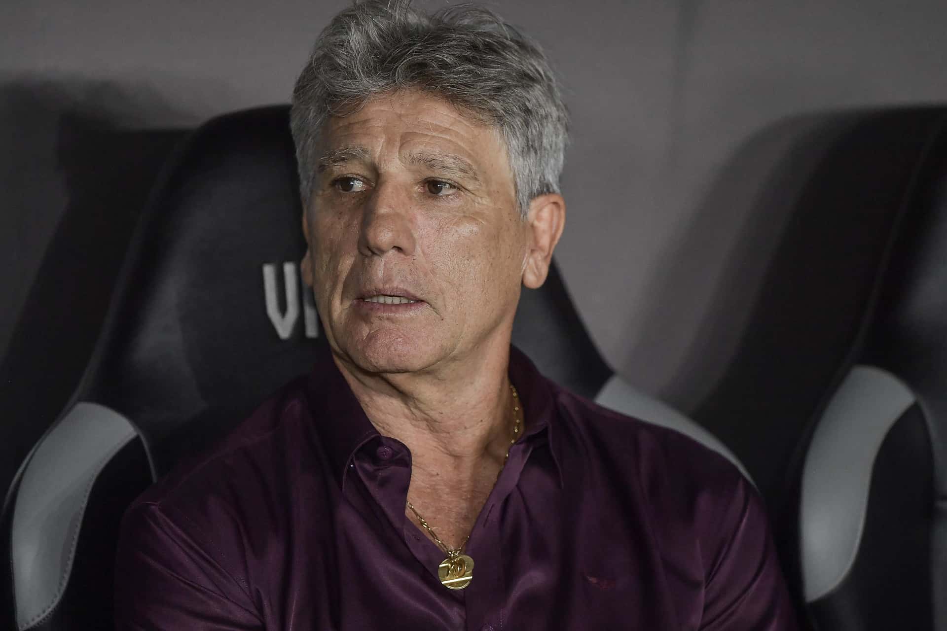 Renato Gaúcho, técnico do Vasco durante partida contra o Palmeiras no estádio São Januário. Foto: Thiago Ribeiro/AGIF