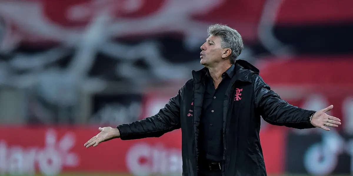 Renato Portaluppi completará dois meses de trabalho no Flamengo com aproveitamento invejável até a Jorge Jesus