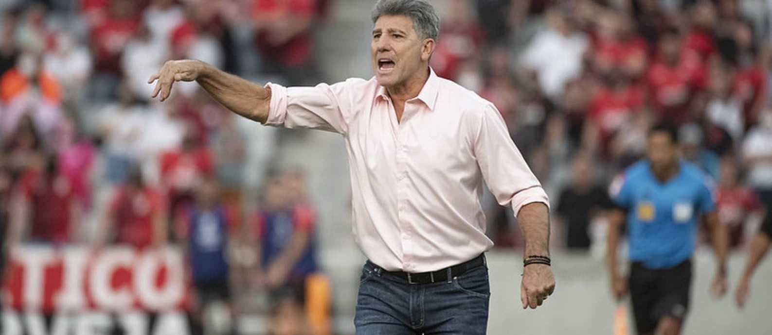 Renato Portaluppi corre risco de demissão no Flamengo, mas comando não deve ser trocado até a final da Copa Libertadores