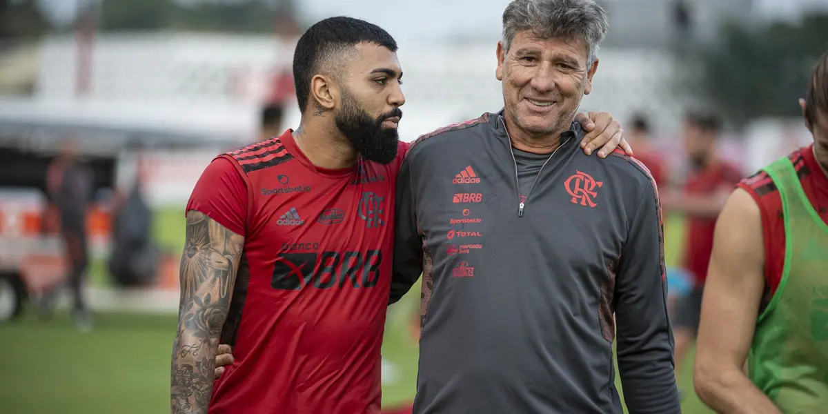 Renato Portaluppi falou pela primeira vez sobre expulsão de Gabriel Barbosa e não perdoou atacante