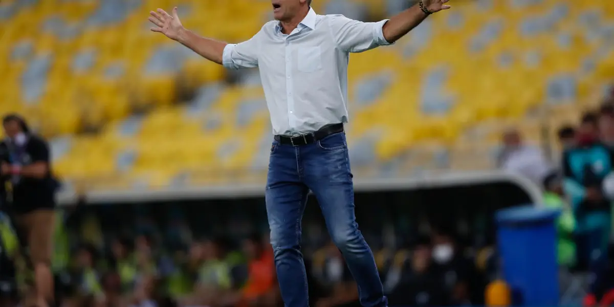 Renato Portaluppi pode ser o primeiro treinador a alcançar marca negativa com o Flamengo na Copa Libertadores