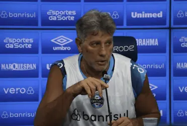 Renato Portaluppi, técnico do Grêmio, ficou insatisfeito com a atuação da equipe no empate em 3 a 3 com o Bragantino, na noite deste domingo